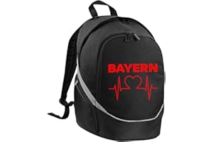 multifanshop Rucksack - Bayern - Herzschlag