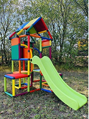 Move and stic Lina Grande tour de jeu/aire de jeu pour enfant avec toboggan