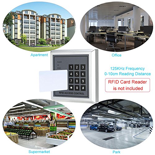 KKmoon 50 Stück beschreibbaren RFID-T5577 EM Smartcard 125KHz Nähe Tür Eintrag Zugriffskontrolle - 3