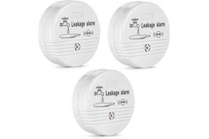 Water Leak Detector, TOWODE Water Level Sensor Leak Detector Water Leakage Alarm Detector with 90 dB for Bathroom, Kitchen, Laundry Room