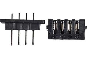 EPHEYFIF Base della batteria/piastra parti per Hailong eBike Batteria Scarica Connettore 4Pin Maschio o Femmina