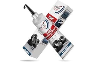 Miioto Cola Reparacion Neumaticos, Pegamento Caucho, Kit de Reparación para Neumáticos, Impermeable y de Secado Rápido, Repare Rápidamente Grietas, Agujeros y Descamaciones de Neumáticos -100ml