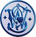 Produktbild Iron on, aufbügeln Blau/Weiss Smith & Wesson Logo Script Guns Military Police Tactical Airsoft S&W Aufnaher Patch 7,6cmSmith & Wesson