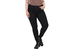 Zizzi Große Größen Damen Super Slim Amy Jeans mit hoher Taille Gr 42-56