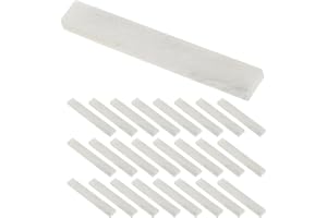 VILLFUL 42 St Flat Soapstone Pencil Refills Nonroll Dustreducing Material Industrial Marking Welding Carving Natural Soapstone Bars For Construction And Crafts