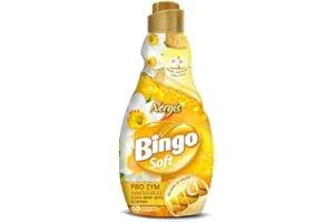 ‎SAYY Bingo Soft Konzentrierter Weichspüler Lovely – 1440 ml – Mit Keratin & Parfümeffekt – Für 60 Anwendungen – Lang anhaltender Duft (nergis)