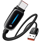 Mcdodo CA-0020 USB-A to USB-C 6A Akıllı Şarj Kablosu 1.2m Siyah