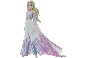 Bullyland 13517 - Statuetta Elsa in Walt Disney Frozen 2, ca. 9,5 cm, fedele ai dettagli, ideale come piccolo regalo per bambini dai 3 anni in su