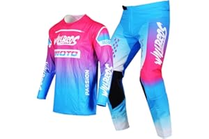 Willbros Jugend Motocross Hose und Jersey Kombination für Kinder MX Fahrrad Off-road Enduro MTB Jungen Mädchen Gear Set