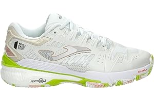 Joma Mujeres T.Slam Padl Calzado Zapatilla De Pádel Blanco - Rosa