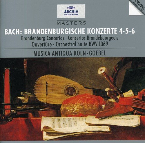 Bach, J.S.: Brandenburg Concertos Nos.4, 5 & 6; Overture No.4