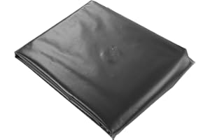 DAUERHAFT Revestimiento para Estanque geomembrana para estanque Revestimiento para Estanque Exterior PE ,Fcil de Cortar ,Seguro ,Negro para Estanques de Peces (3 * 5M) Basi flessibilie