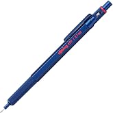 Rotring 600 İnce U&ccedil;lu Kalem Metalik Mavi 0.7 mm