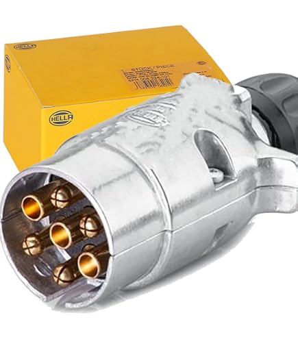 Prise Femelle 7 Broches 12V Schwabe - Adaptateur Attelage Caravane/camping-car - IP44, Qualité Allemande - 11