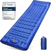 Materassino Da Campeggio Gonfiabile Con Pompa A Pedale - Spessore 12 Cm, Impermeabile, Ultraleggero