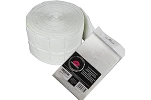 Zelletten Staubfreie Tupfer 12-lagig Cellulose Pads Zellstoff-Pads vorperforiert 100% fusselfrei geeignet für Zellettenspender Smartnail (100)