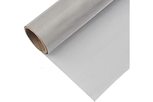 EMAGEREN Malla de Alambre Malla de Acero Inoxidable 304 Malla Metálica Fina 30x100cm Malla de Alambre Tejido Rejilla de Malla Metálica para Filtración Eliminación de Polvo y Separación- Malla 120