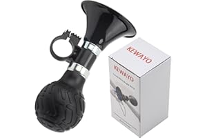 KEWAYO Clacson elettrico per bicicletta, Altoparlante a clacson montato sul manubrio, adatto per bambini e adulti