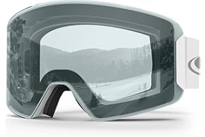 Findway Gafas de Esquí, Gafas de Snowboard para Hombres Mujeres Jóvenes, 100% Protección UV Antivaho Resistencia al Viento OTG Gafas de Nieve para Esquí,Patinaje,Snowboard