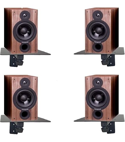 Wandhalterungen Für Bose 201/301 Lautsprecher – 4 Stück, Kompatibel Mit Serie IV/V, Ersatz Für WB-3