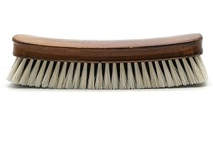 DOJA Barcelona | Szczotka do ubrań z sierści zwierzęcej | Wyprodukowano w Hiszpanii | Ergonomiczna i delikatna szczotka do ubrań | Usuwanie kłaczków Buty do czyszczenia Dywan Sofa Tapicerka | Odplamiacz z naturalnego włosia