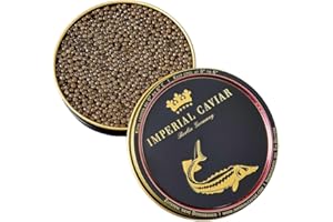 ‎IMPERIAL CAVIAR Imperial Caviar® Fine Beluga - 50g Premium Kaviar Malossol - Beluga Kaviar Dose aus Aquakultur - Feinkost Geschenk für Feinschmecker - Frisch & Expressversand
