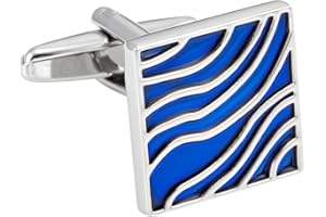URBAN JEWELRY Knot and Square Cufflinks Different Style 316L Stainless Steel Cuff links for Men
