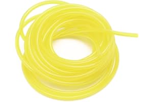 Manyo Tubo benzina 6 mm, tubo di benzina (3 mm x 6 mm), tubo carburante per soffiatore, tagliabordi, motosega, decespugliatore, 3 m