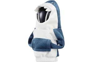 deemars Cambio Marcia, Cambio Cambio Di Marcia, Buffo Pullover Per Cambio Di Marcia, Gadget Carini Interni Per Automobili a Caldo Invernale, Accessori Per Auto Universali (Shark/Blue)
