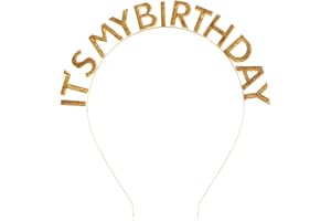 Giantree Geburtstag Krone Mädchen, Its my birthday Geburtstag Kopfschmuck Bling Strass Haarband Happy Birthday Zubehör für Frauen Feiern Geburtstag Party Abschlussball Dekorationen