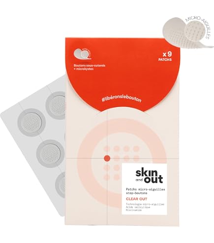 Lot De 4 Tire-comédons Pour Points Noirs Et Acné - Soin Peau Visage, Neuf Générique
