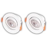 Amber LED Akik 7W Beyaz Kasa Sıva Altı Spot CT-5204G- 1 ADET 3200K G&Uuml;NIŞIĞI | Ev ve ofisler i&ccedil;in 7W enerji tasarruflu, beyaz 