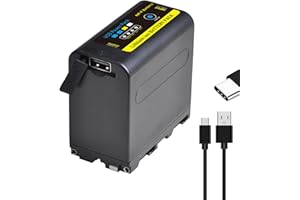 DuraPro 7200 mAh 1 sztuka NP-F970 NP-F960 akumulator z wyświetlaczem LED do aparatów NP-F970, NP-F550, NP-F750, NP-F330, NP-F770, NP-F960, NP-F530, P-F570 KYTD