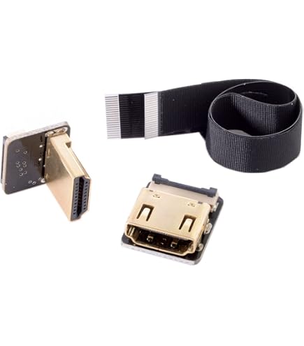 Xiwai CYFPV Cavo Mini HDMI Maschio A HDMI Maschio Piatto 0,5m Per FPV E Fotografia Aerea - 1080p - 3