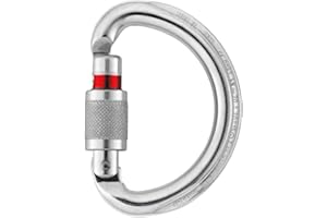 PETZL Omni, Mosquetón semicircular multidireccional M37 SL Gris