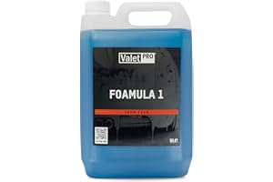 Valet PRO Foamula 1 - Limpiador de prelavado de espuma de nieve para coche y ruedas, fórmula de espuma gruesa - 5 L