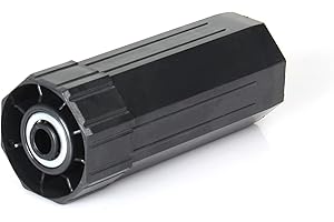 AVOSDIM.COM STORES, RIDEAUX, MOUSTIQUAIRES Tube octogonal pour volet roulant en acier- Diam. 40 & 60mm - Recoupable (Embout tube octo, Octo 60 + roulement)