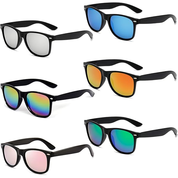 Bacardi Rum Nerd Occhiali Da Sole Unisex Con Palma Verde, Stile Retro Vintage, Lenti UV400, Per Feste, Festival, Bar