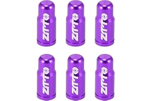 X AUTOHAUX 6pcs Tire Valve Caps Dust Covers for Bicycle Road Bike MTB