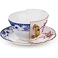 SELETTI Tazza da tè con Piattino in Porcellana Hybrid-Zenobia