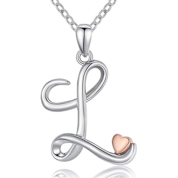 CELESTIA Oorstekers met letters voor dames, kleine oorbellen voor tienermeisjes, 925 sterling zilver, gepersonaliseerde cadeaus voor mijn dochter, zus, beste vriendin, Sterling zilver Roségoud, Geen