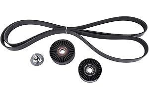 ‎NSGMXT NSGMXT Keilrippenriemen + Spannrolle Umlenkrolle Ersatz für W203 W204 S203 CL203 C209 W211 S211 R171 C160 C180 C200 C230 E200 CLC200 Kompressor 2712060019 8641233007 8640702418