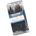 Edge British Standard Cable Zip Ties (Black, 150mm x 3.6mm) -100 Pieces