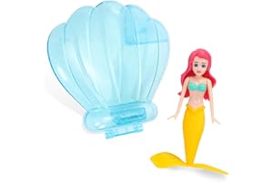 VReder Pool Diving Toy, Mermaids Diving Swimming Pool Accessories Kids Toys, Underwater Pool Training Little Mermaid Summer Party Supplies Water Toys for Aged 5+ (Blue Box Yellow 1Pcs)