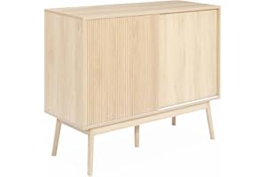 Alice's Home sweeek - Aparador de Almacenamiento, decoración de Madera, 2 Puertas correderas