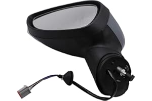 TAKPART Rétroviseur électrique de porte côté gauche compatible avec Fiesta MK7 2008-2012