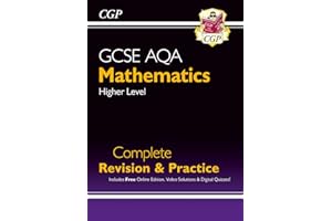 GCSE Maths AQA Complete Revision & Practice: Higher inc Online Ed, Videos & Quizzes: for the 2026 and 2027 exams (CGP AQA GCSE Maths)