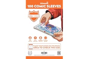 STUDIO SUPERNOVA - BUSTE PROTETTIVE Studio Supernova - 100 Buste Protettive MANGA 1 (14,0 x 18,3)