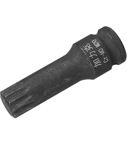 Douille Choc Triple Carré XZN M18 1/2 - CR-MO Pour Boulons Culasse, Freins