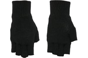 Brandit Finger Tall rękawiczki z krótkim palcem, uniseks, czarne